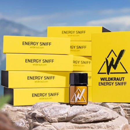 WILDKRAUT - Poudre Energisante à Inhaler Premium - PACK x 10