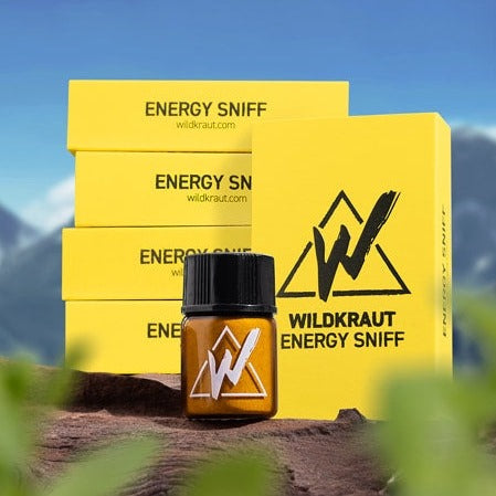 WILDKRAUT - Poudre Energisante à Inhaler Premium - PACK x 5